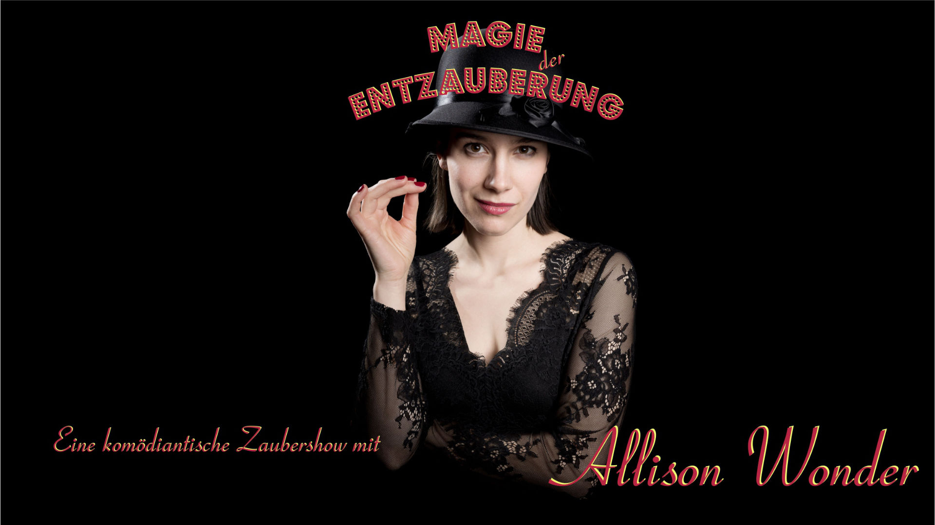 Die Magie der Entzauberung mit Allison Wonder - Zauberkunst und Illusionen im Altstadttheater Köpenick