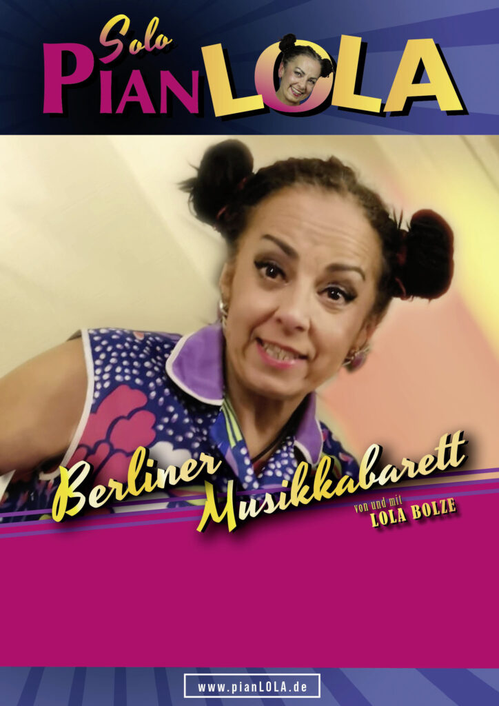 Lola Bolze in "Lola - solo aber nicht ohne!" im Altstadttheater Köpenick