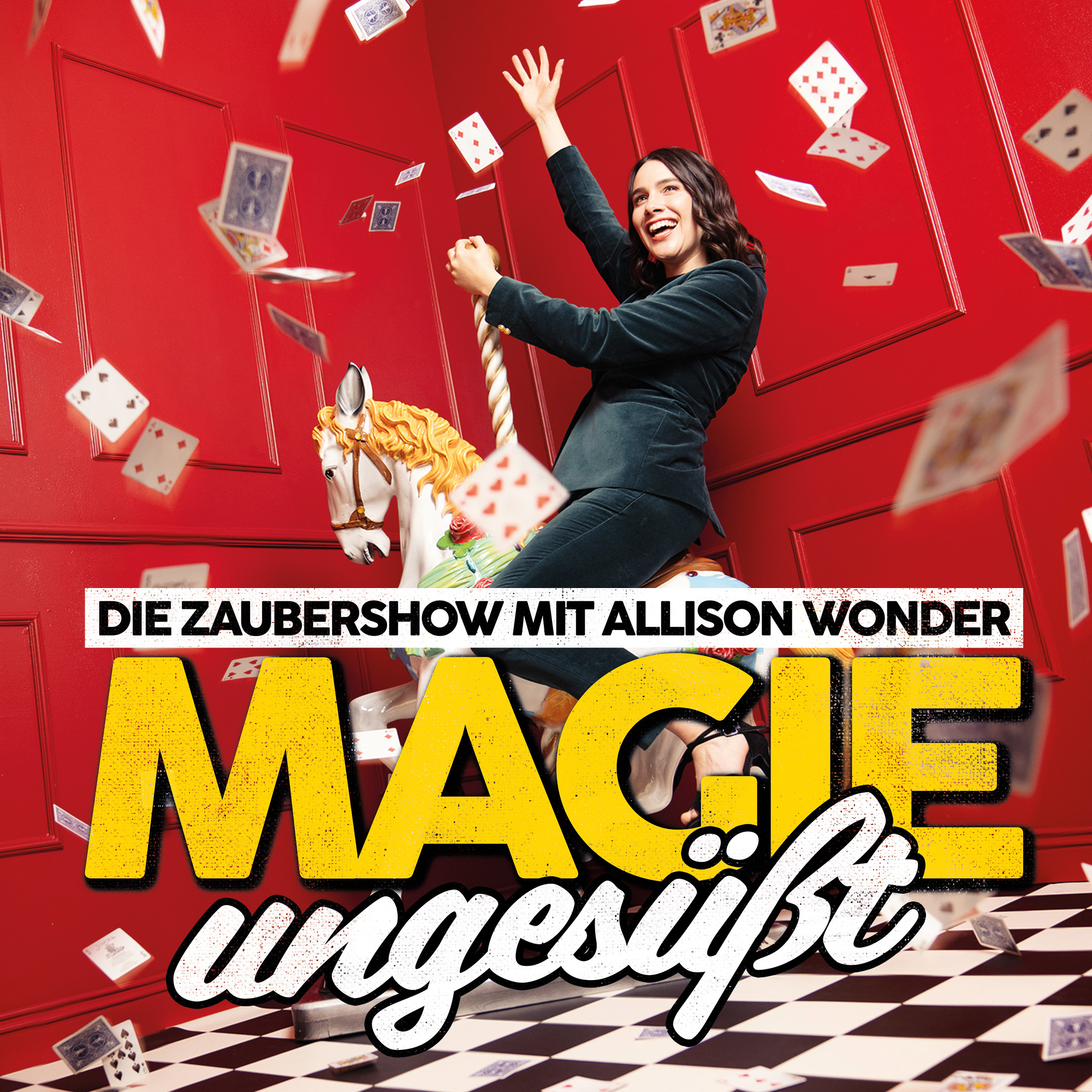 Magie ungesüßt – die Zaubershow mit Allison Wonder im Altstadttheater Köpenick, erstmals, Premiere