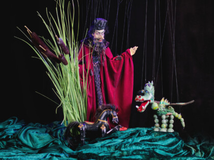 Die Abenteuer der Graswurzel – Drache und Pferd – Puppentheater mit Albrecht Hoffmann im Altstadttheater Köpenick