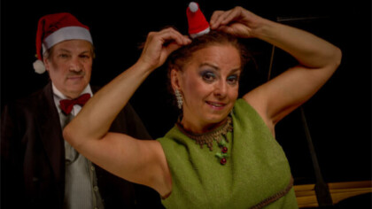 Das Weihnachtskabarett unterhaltsam humorvolles Weihnachtsprogramm mit dem Duo PianLOLA